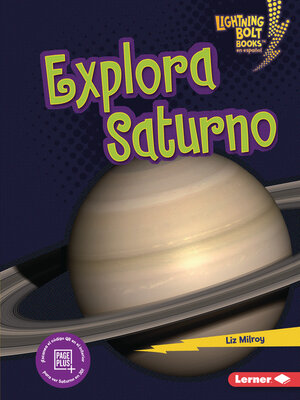 cover image of Explora Saturno